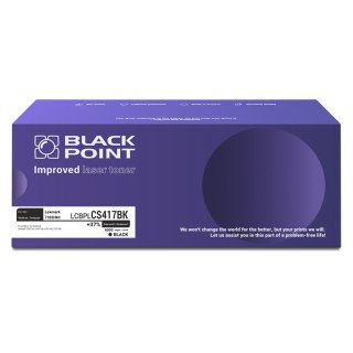 Black Point toner LCBPLCS417BK zastępuje Lexmark 71B2HK0 , czarny
