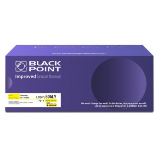 Black Point toner LCBPS506LY zastępuje Samsung CLT-Y506L, żółty