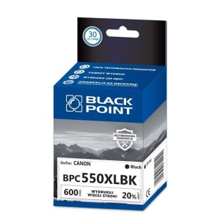 Black Point tusz BPC550XLBK zastępuje Canon PGI-550PGBKXL, czarny