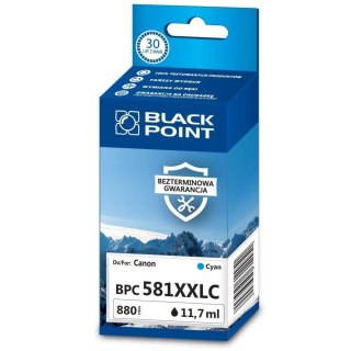 Black Point tusz BPC581XXLC zastępuje Canon CLI-581CXXL,Cyan
