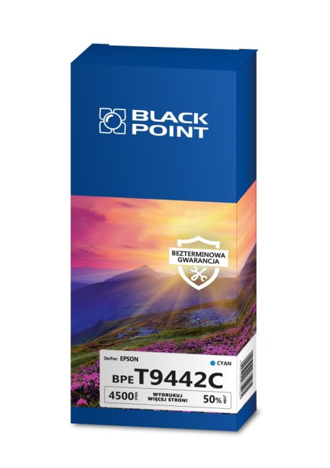 Black Point tusz BPET9442C zastępuje Epson T9442, czarny