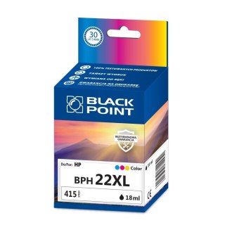 Black Point tusz BPH22XL zastępuje HP C9352CE, trójkolorowy