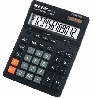 Eleven kalkulator biurowy 12-pozycyjny czarny SDC444S