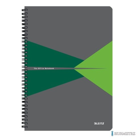 Kołonotatnik OFFICE A4 kratka zielony 46471055 LEITZ