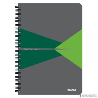 Kołonotatnik OFFICE A5 kratka zielony 44581055 LEITZ