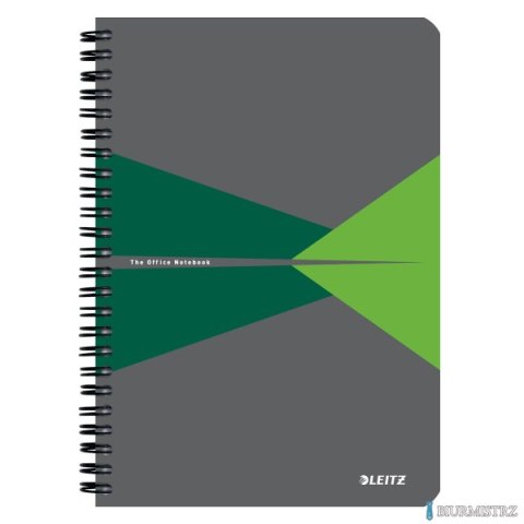 Kołonotatnik OFFICE A5 kratka zielony 44581055 LEITZ