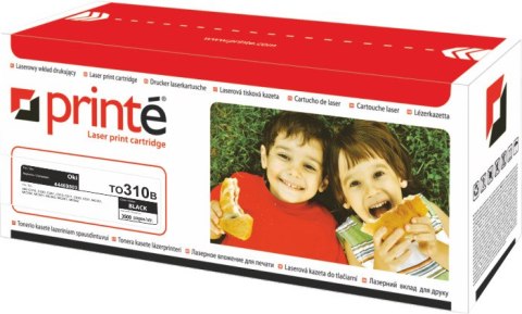 Printé toner TO310B zastępuje OKI 44469803, czarny