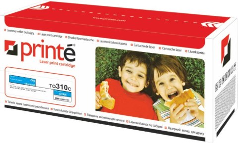 Printé toner TO310C zastępuje OKI 44469706, niebieski