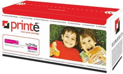 Printé toner TO310M zastępuje OKI 44469705, czerwony