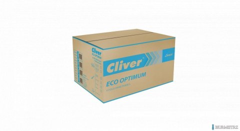 Ręczniki składane V ECO OPTIMUM zielone 4000 składek makulatura CLIVER (ZZ) 2448