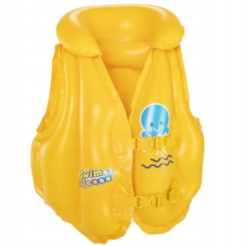 BESTWAY Kamizelka do nauki pływania żółty 51x46 cm 32034