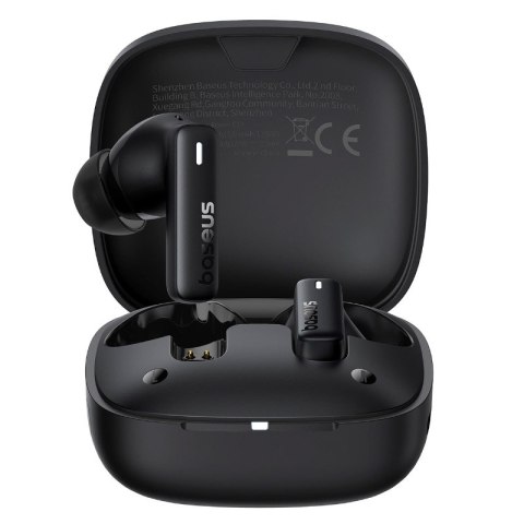 Baseus Słuchawki bezprzewodowe Bowie E19 TWS dokanałowe | czarne