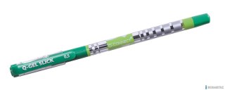 Długopis Q-CONNECT Q-Gel Slick 0,5mm, zielony KF14481