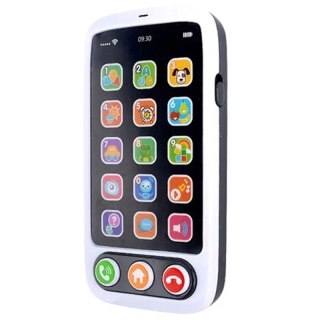 Edukacyjny Telefon Czarny dla Dzieci Zabawka Rozwijająca 12+ miesięcy