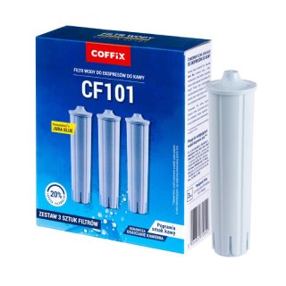 Filtry wody do ekspresu Coffix CF101 Jura Claris Blue Multipack 3 szt