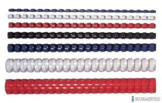 Grzbiety plastikowe 25mm czarne 53485 (50) FELLOWES