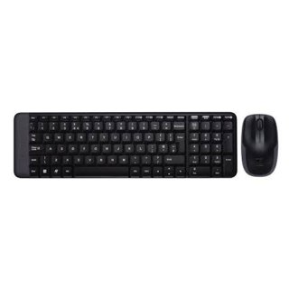 Logitech zestaw klawiatura + mysz MK220 optyczna | USB | bezprzewodowa