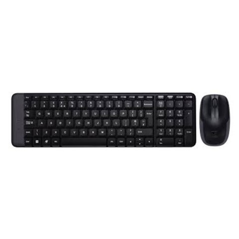 Logitech zestaw klawiatura + mysz MK220 optyczna | USB | bezprzewodowa