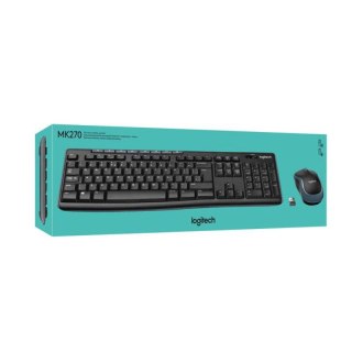 Logitech zestaw klawiatura + mysz MK270 US INTERNATIONAL | USB | bezprzewodowa