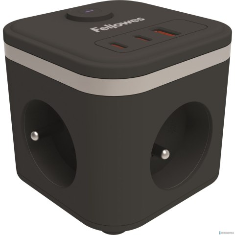 POWER CUBE typ E, czarny, 100137169 FELLOWES
