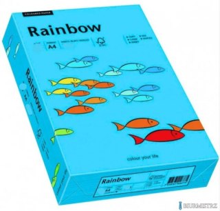 Papier xero kolorowy A4 160g 250 ark. RAINBOW R87 niebieski 88042747
