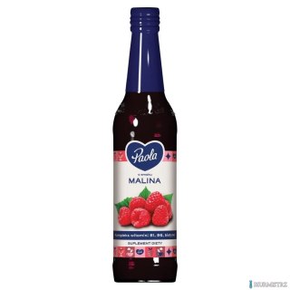 Syrop PAOLA malina suplement diety 430ml