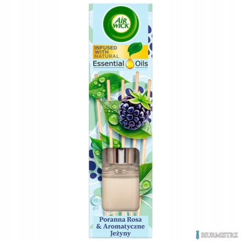 AIR WICK Odświeżacz pachnące patyczki 40ml Poranna Rosa & Aromatyczne Jeżyny 10622