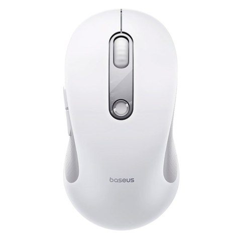 Baseus Mysz bezprzewodowa ergonomiczna F02 USB 2.4GHz | białe