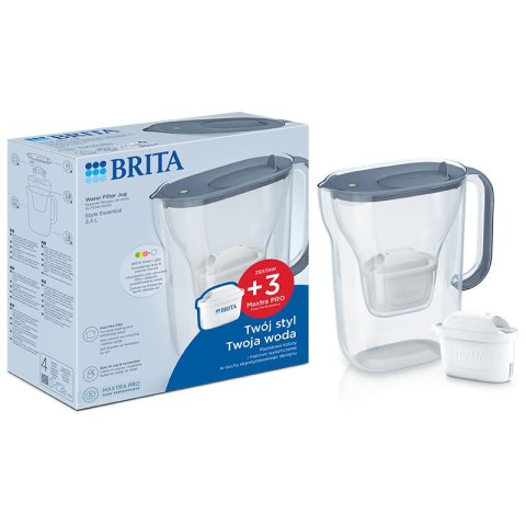 Brita Dzbanek z filtrem Style Essential MAXTRA PRO PurePerformance +3 wkłady