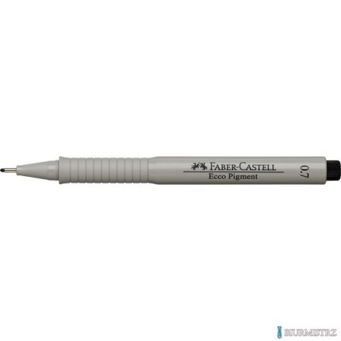 CIENKOPIS ECCO PIGMENT 0,7MM CZARNY FABER-CASTELL 166799 FC