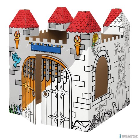 Domek do kolorowania rozmiar XL, zamek, 1 szt (FSC) 100142506 FELLOWES