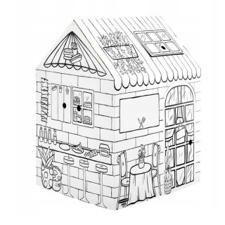 Fellowes Domek do kolorowania L | cukiernia i kawiarnia