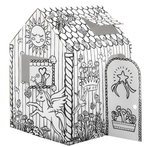 Fellowes Domek do kolorowania XL | jednorożec