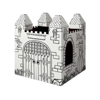 Fellowes Domek do kolorowania XL | zamek