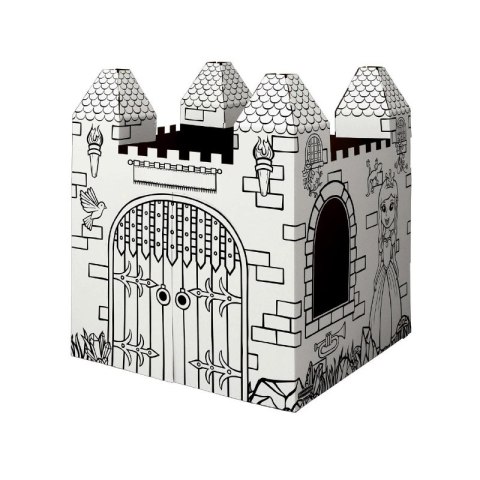 Fellowes Domek do kolorowania XL | zamek