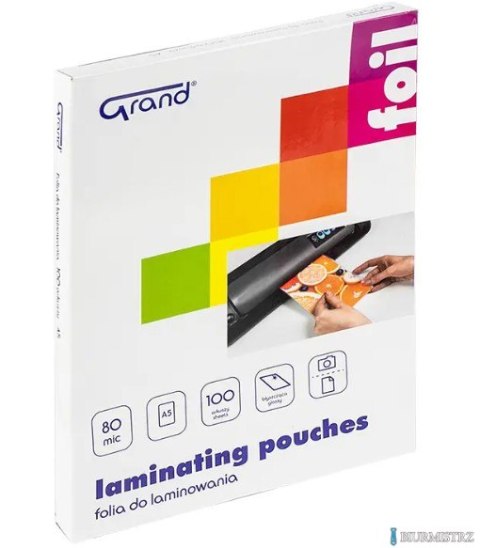 Folia do laminacji A5 80mic 100 ark GRAND 160-2506