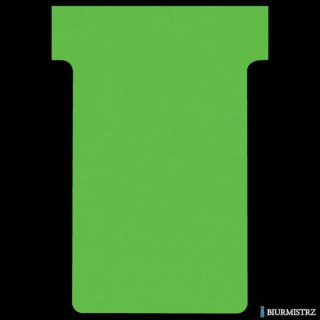 Karteczki T-Card Nobo, rozmiar 2, zielone 100 szt. 2002005