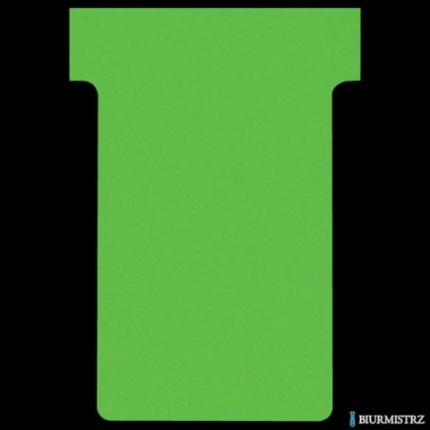 Karteczki T-Card Nobo, rozmiar 2, zielone 100 szt. 2002005