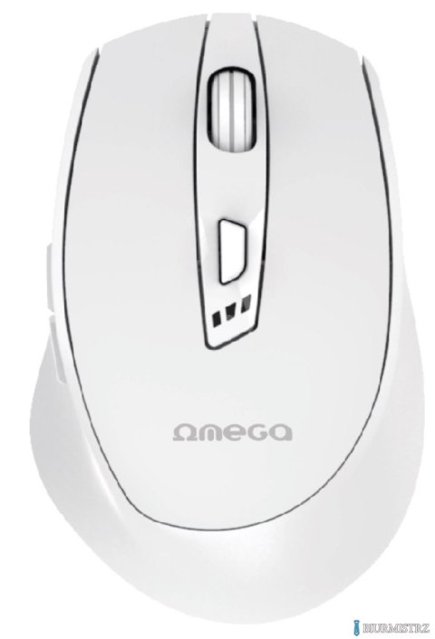 Mysz bezprzewodowa OMEGA MOUSE recharegable usb-c biała OMC529RWW PLATINET
