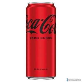 Napój COCA COLA ZERO 0.33L PUSZKA KAUCJA