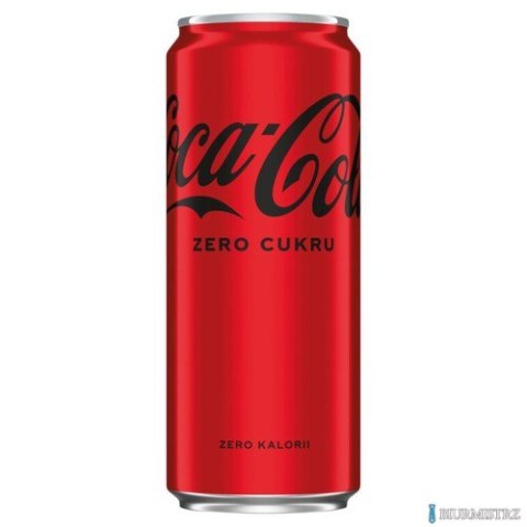 Napój COCA COLA ZERO 0.33L PUSZKA KAUCJA