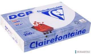 Papier xero satynowy A4/200g DCP IVORY kość słoniowa 6822 250ark Clairefontaine.
