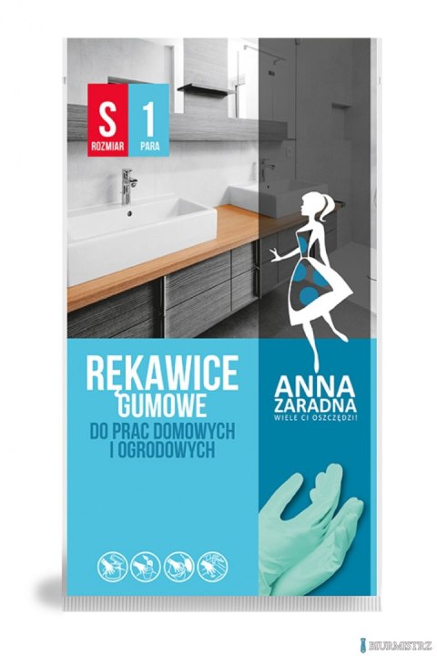 Rękawice gumowe S ANNA ZARADNA 46249