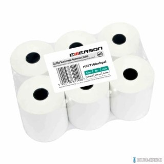 Rolki termiczne 57x100m 6szt EMERSON rt057100wkkbpaf BPA FREE.