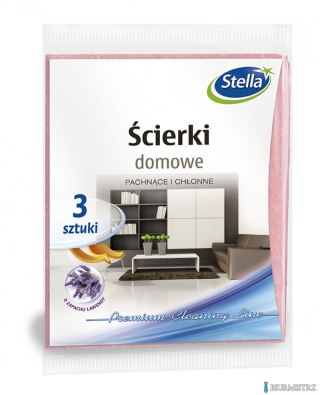 STELLA Ścierki domowe zapachu lawendy 3 sztuki PS0982/20
