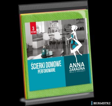 ANNA ZARADNA Ściereczki jak bawełna , 5szt., mix, ST-AZ-013784