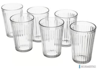 Szklanka, szkło bezbarwne, 310ml 6 szt./op. VARDAGEN