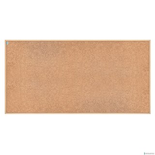 Tablica korkowa w ramie drewnianej 200x100cm MEMOBE SMART