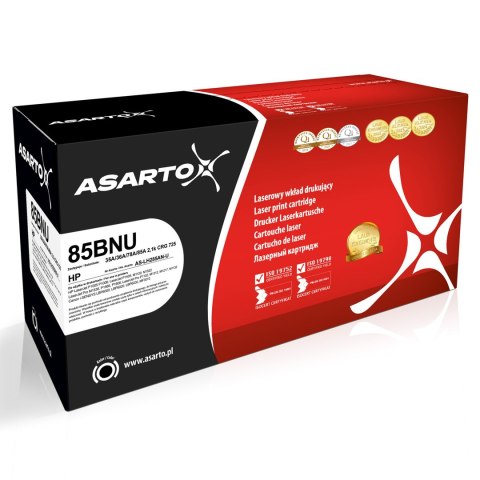 Toner Asarto do HP 85BNU | 35A/36A/78A/85A CRG 725 | 2100 str. | black