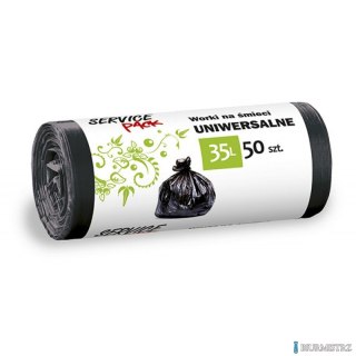 STELLA Worki 35l na śmieci HDLD czarne (50 szt.) ST-HR-033706